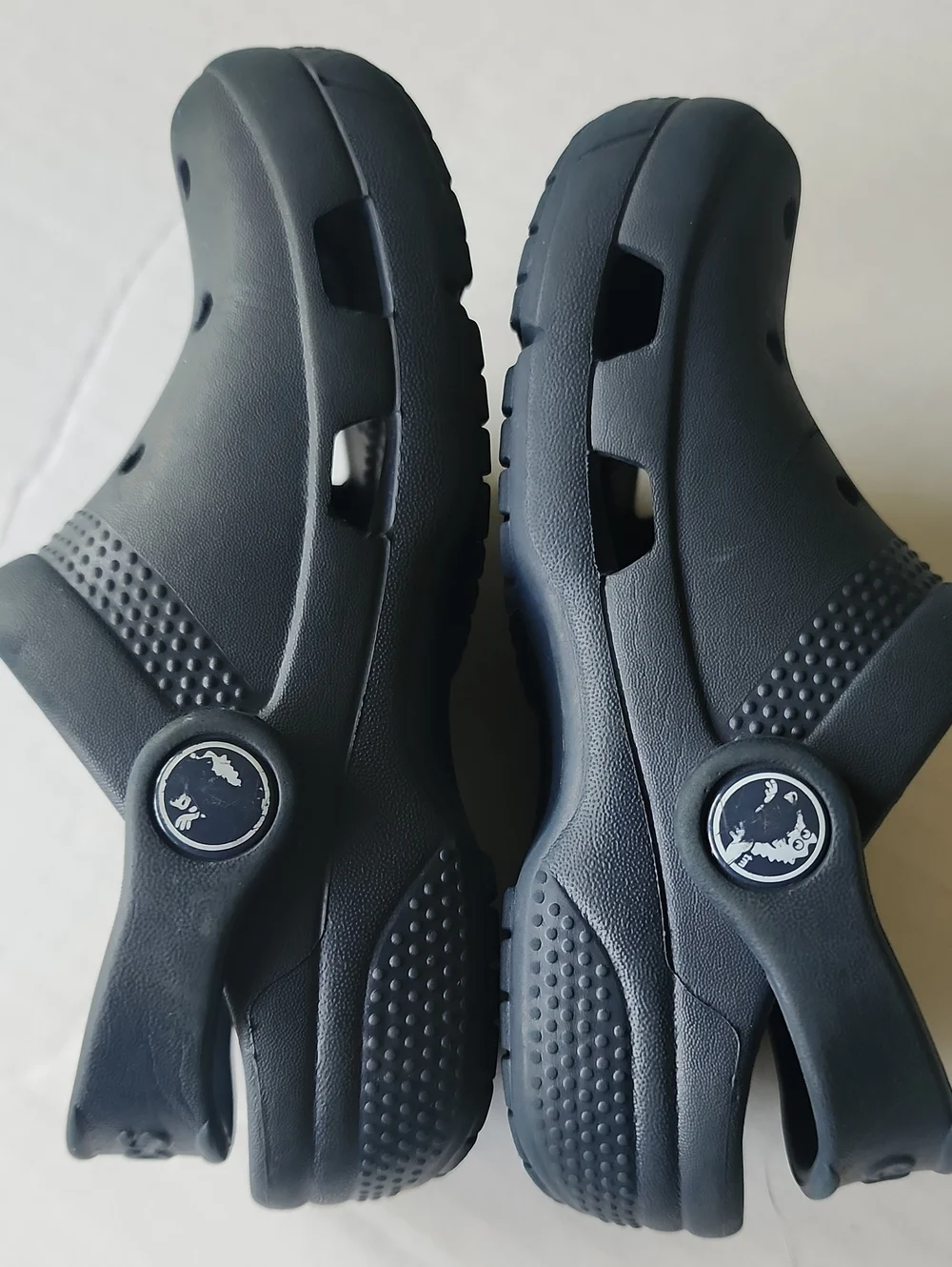 CROCS Kids Navy Classic Clogs